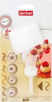 Мешок кондитерский Fackelmann с 5 насадкамис доставкой!