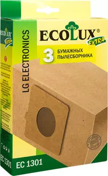 Мешок-пылесборник EcoLux Extra EC1301 бумажный для пылесосов LG 3шт