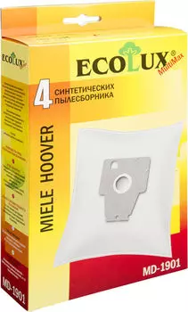 Мешок-пылесборник EcoLux MD1901 синтетический для пылесосов Miele 4шт
