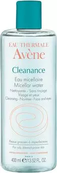 Мицеллярная вода Avene Cleanance 400мл