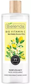 Мицеллярная вода Bielenda Bio Vitamin C увлажняющая 500мл