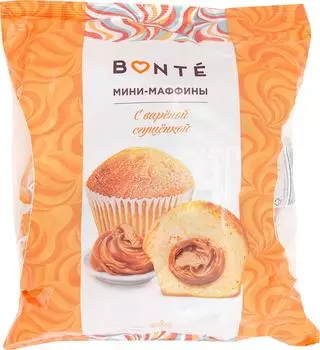 Мини-маффины Bonte Вареная сгущенка 432.9г