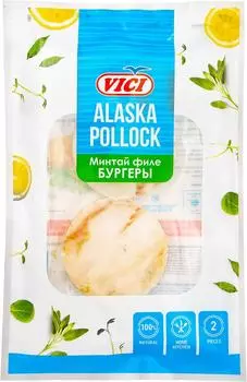 Минтай Vici филе бургеры 175г