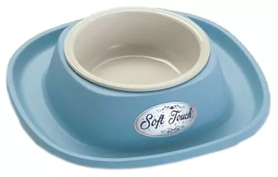 Миска для животных Lilli Pet на подставке 20*20*3.5см 230мл