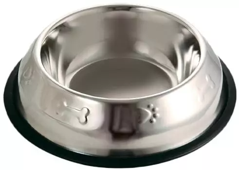 Миска для животных Triol на резинке с тиснением 200мл