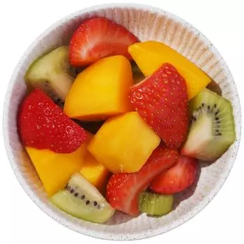 Микс фруктовый Оранжевая марка Манго Киви Клубника кусочками 140г