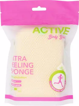 Мочалка-спонж для душа Body Break скрабирующая
