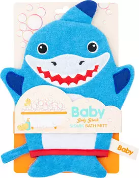 Мочалка-варежка для душа Body Break Акуленок