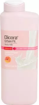 Молочко для тела Dicora Urban Fit Апельсин и персик 400мл