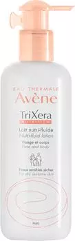 Молочко для тела и лица Avene Trixera Nutrition питательное 400мл