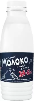 Молоко из молока Нашей дойки 3.4-6% пастеризованное 430мл