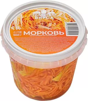 Морковь Традиции Вкуса по-корейски со спаржей 1кг