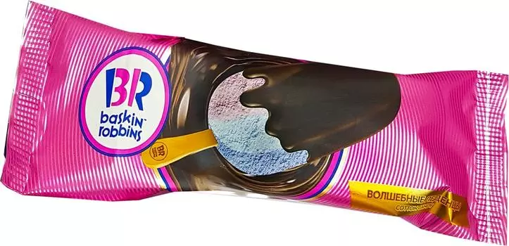 Мороженое Baskin Robbins Волшебные леденцы сливочное 17.7% 70г