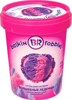 Мороженое Baskin Robbins Волшебные Леденцы сливочное 9.5% 1л