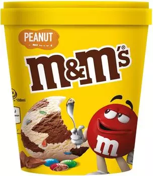 Мороженое M&amp;Ms сливочное с драже 9.5% 295г