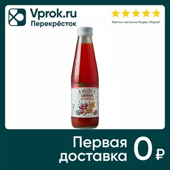 Морс 24 Вкуса Клюквенно-облепиховый 200млс доставкой!