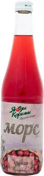 Морс Ягоды Карелии Клюква 510мл