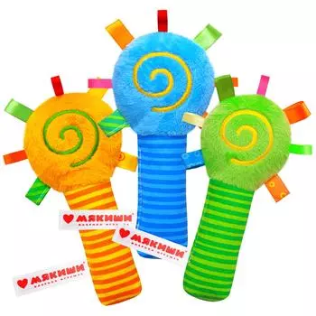 Мягкая игрушка Мякиши Маракас в ассортименте