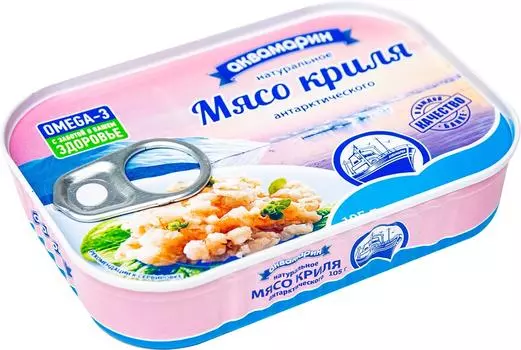 Мясо криля Санта Бремор Аквамарин 105г. Закажите онлайн!