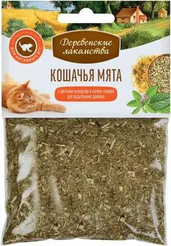 Мята кошачья Деревенские лакомства Календула корень солодки 15г