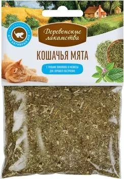 Мята кошачья Деревенские лакомства Лимон мелисса 15г