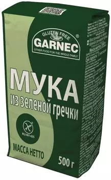 Мука Garnec Гречневая из непропаренной крупы 500г