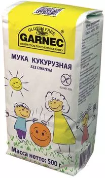 Мука Garnec Кукурузная без глютена 500гс доставкой!