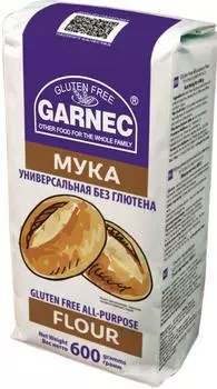 Мука Garnec Универсальная без глютена 600гс доставкой!