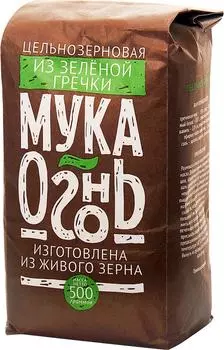 Мука Огонь Мука гречневая цельносмолотая 500г