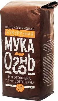 Мука Огонь кукурузная цельносмолотая 500г