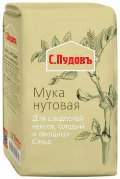 Мука С.Пудовъ Нутовая 450г