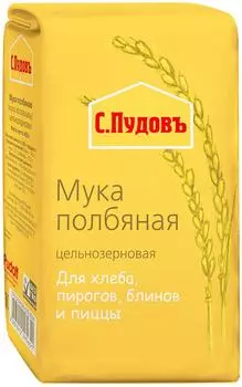 Мука С.Пудовъ Полбяная 450г - Vprok.ru Перекрёсток