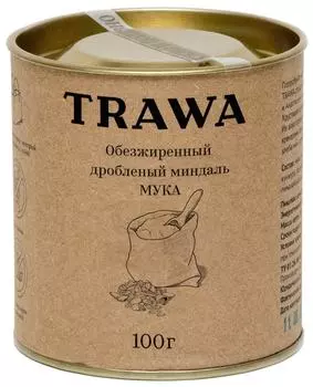 Мука Trawa Миндальная обезжиренная 100г