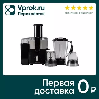 Мультифукциональный набор 4в1 Galaxy Line GL0830 Соковыжималка + Блендер + Кофемолка + Чоппер
