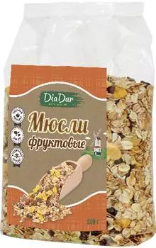 Мюсли DiaDar Фруктовые 500г