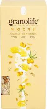 Мюсли Granolife Ананас-облепиха 400г. Доставим до двери!