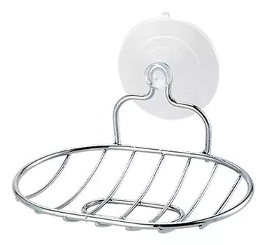 Мыльница Рыжий кот подвесная овальная на присосках