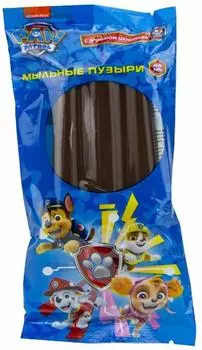 Мыльные пузыри 1Toy Щенячий патруль эскимо с шоколадным ароматом 45мл