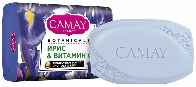 Мыло Camay Botanicals Ирис и Витамин C 85г