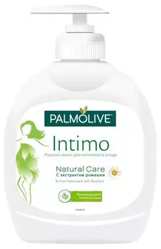 Мыло для интимной гигиены Palmolive Intimo Natural Care с экстрактом ромашки 300мл