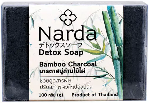 Мыло Narda с бамбуком и углем 100г