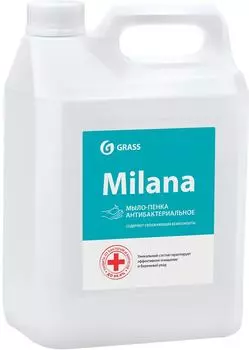 Мыло-пенка Grass Milana Антибактериальное 5л