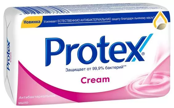 Мыло Protex Cream антибактериальное 150гс доставкой!