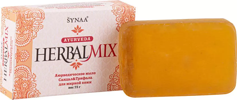 Мыло Synaa Herbalmix Сандал и Трифала 75г