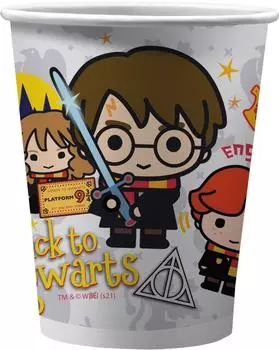 Набор бумажных стаканов ND Play Harry Potter 250мл 6шт