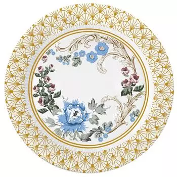 Набор бумажных тарелок ND Play Цветы-3 18см 6шт