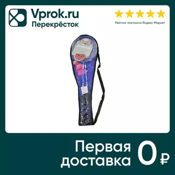 Набор для игры в бадминтон YWFH0910Q09 Ракетки 2шт Воланы 2шт в ассортименте