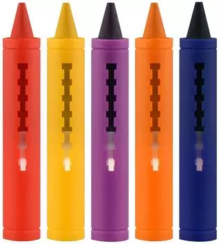 Набор для творчества Aquatory Trixiki Мелки для рисования в ванной 5шт