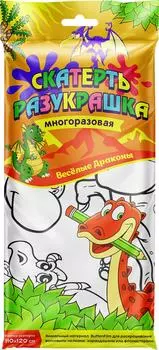 Набор для творчества ButtenFilm Скатерть Веселые драконы белый 110*120см