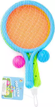 Набор игровой 1Toy 2 ракетки + 2 мяча